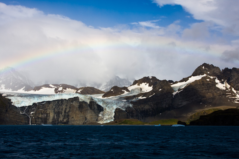 Rainbow Over South Georgia Island